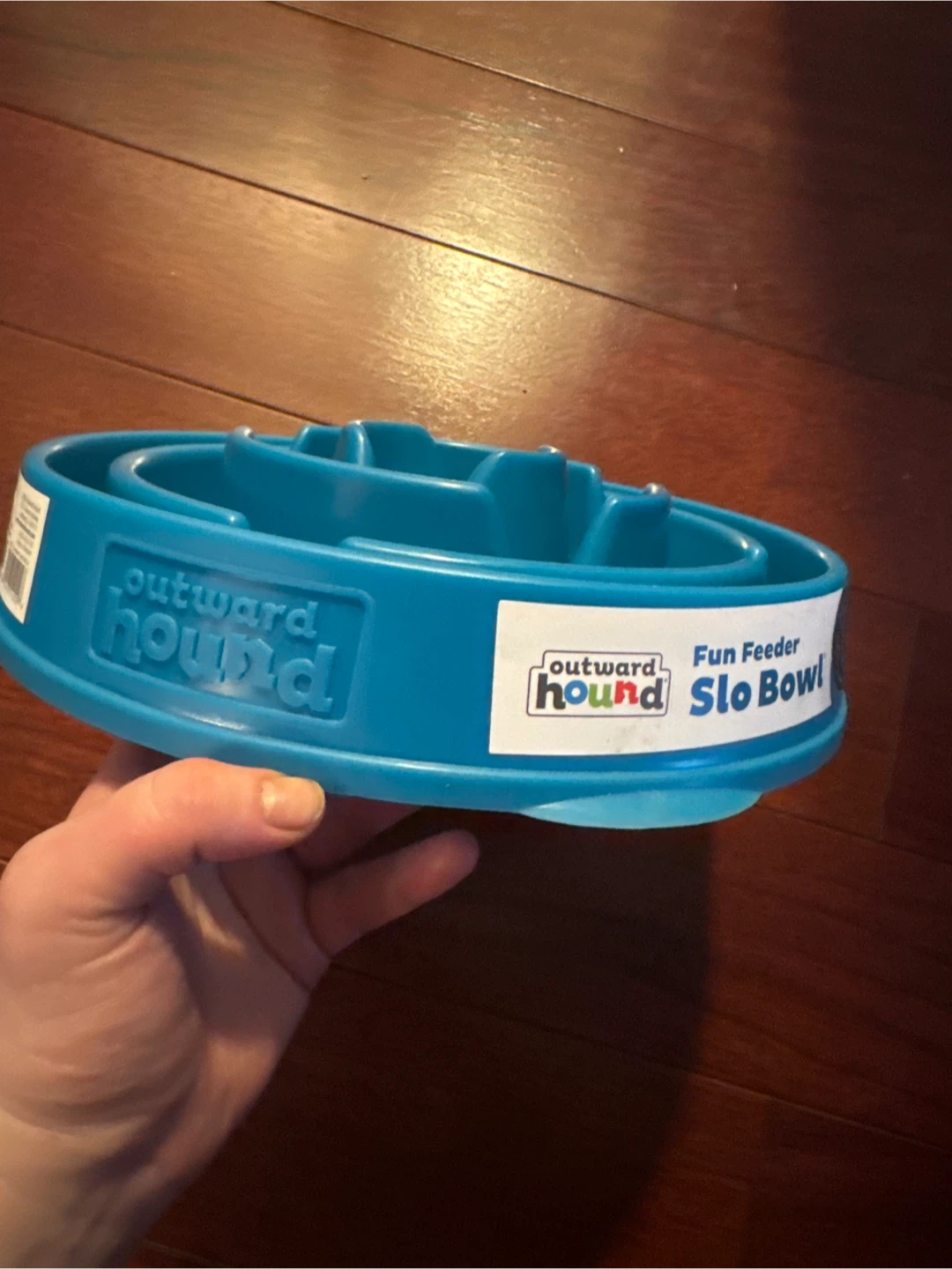 Outward Hound Blue Fun Feeder Slo Bowl