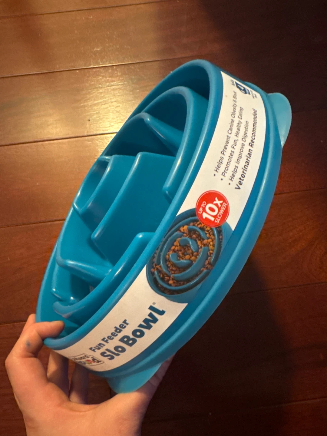 Outward Hound Blue Fun Feeder Slo Bowl - photo 3