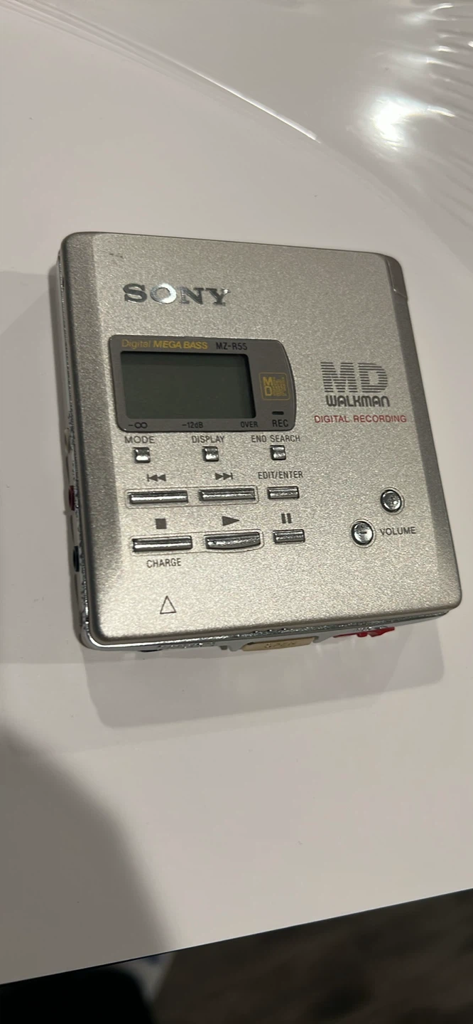 Sony MZ-R55 MD Walkman Portable MiniDisc Recorder