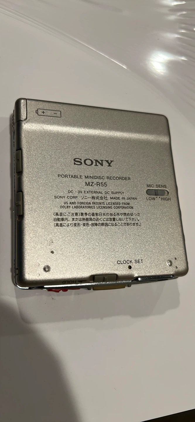 Sony MZ-R55 MD Walkman Portable MiniDisc Recorder - photo 2