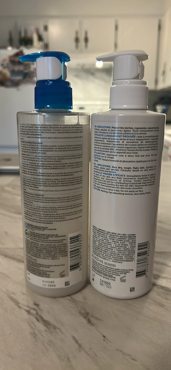NEW La Roche-Posay Lipikar Syndet AP+ & Urea 10% Lotions - photo 2
