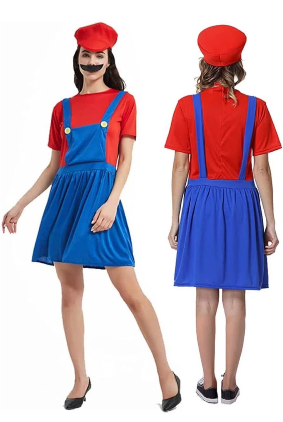 Women's Mario Costume Dress