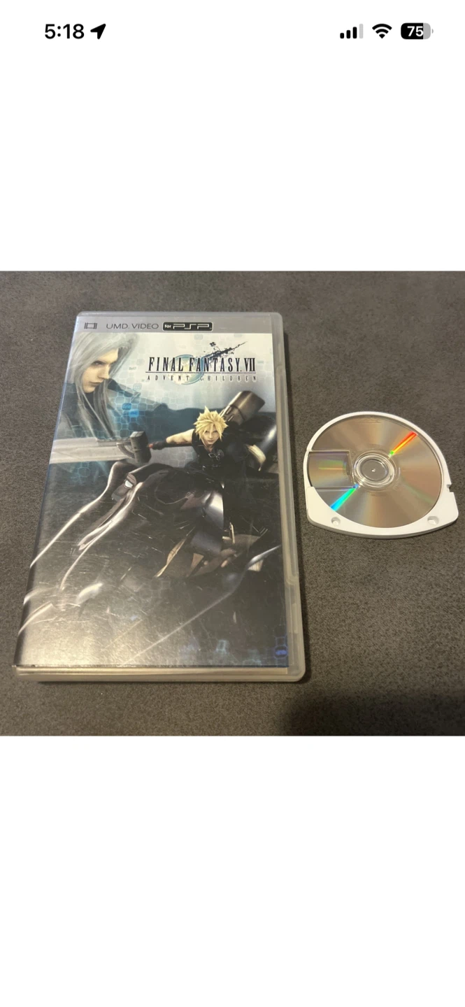 Final Fantasy VII Advent Children UMD Video for PSP - photo 2