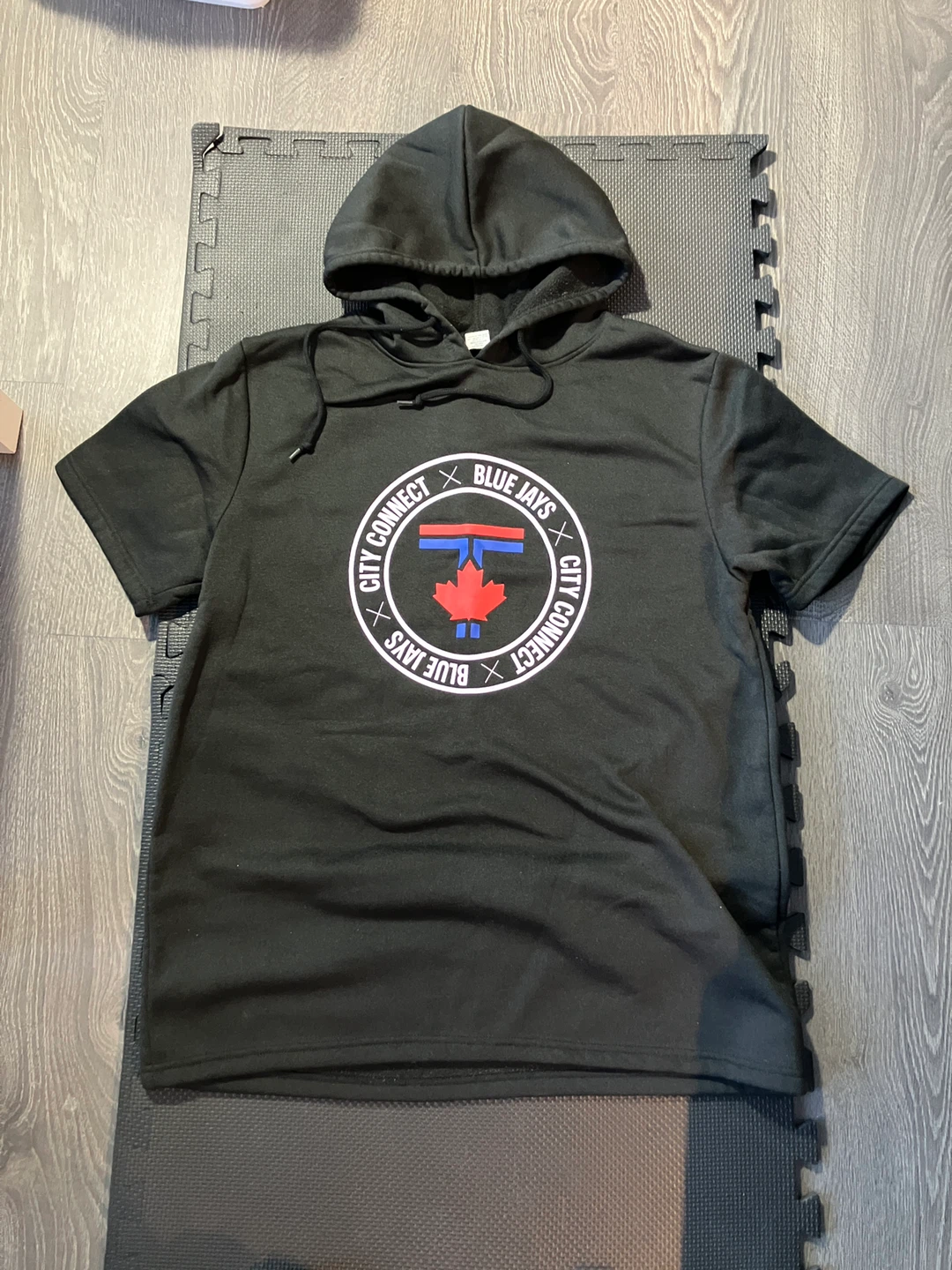 Toronto Blue Jays City Connect Short Sleeve Hoodie