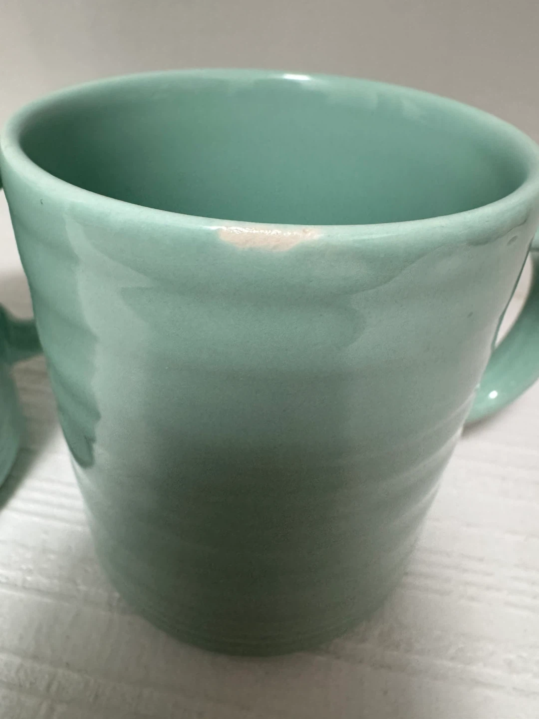 Set of 2 JT Made in England ceramic coffee mugs - photo 4