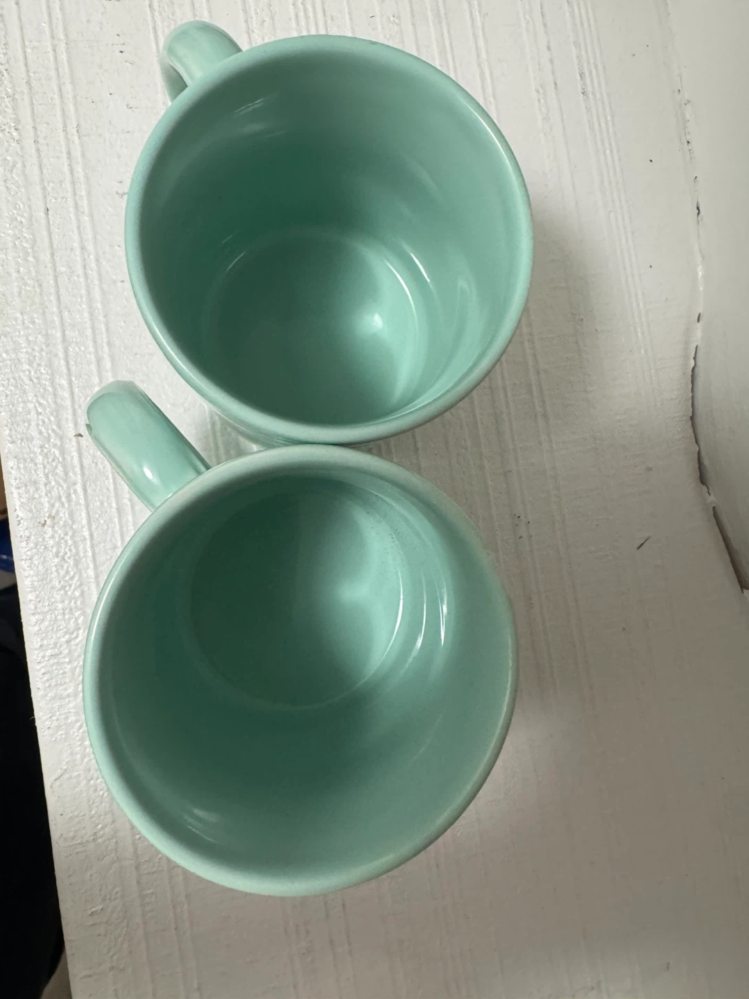Set of 2 JT Made in England ceramic coffee mugs - photo 5