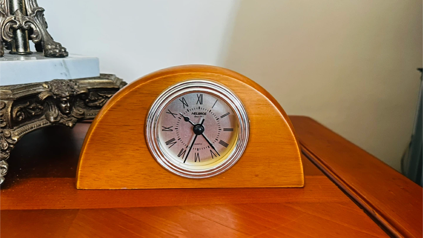 Helbros Quartz Mantle Clock - photo 2
