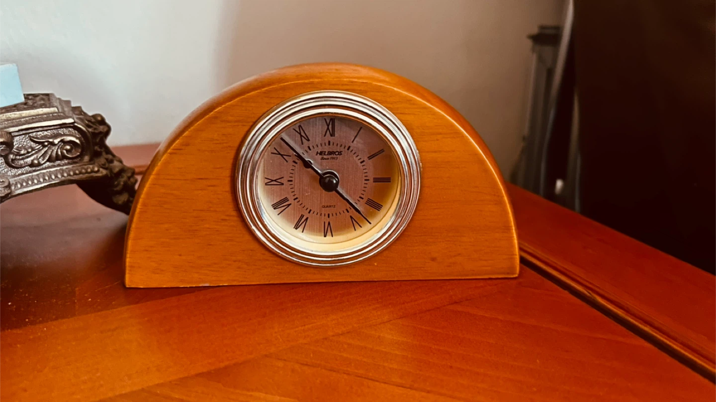 Helbros Quartz Mantle Clock - photo 4