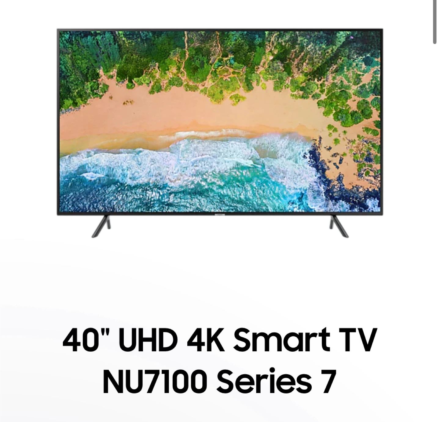 40" Samsung Smart TV with Remote - photo 4