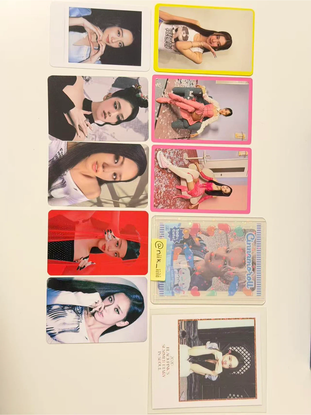 BLACKPINK Summer Diary Photocards and Misc Twice Pcs!