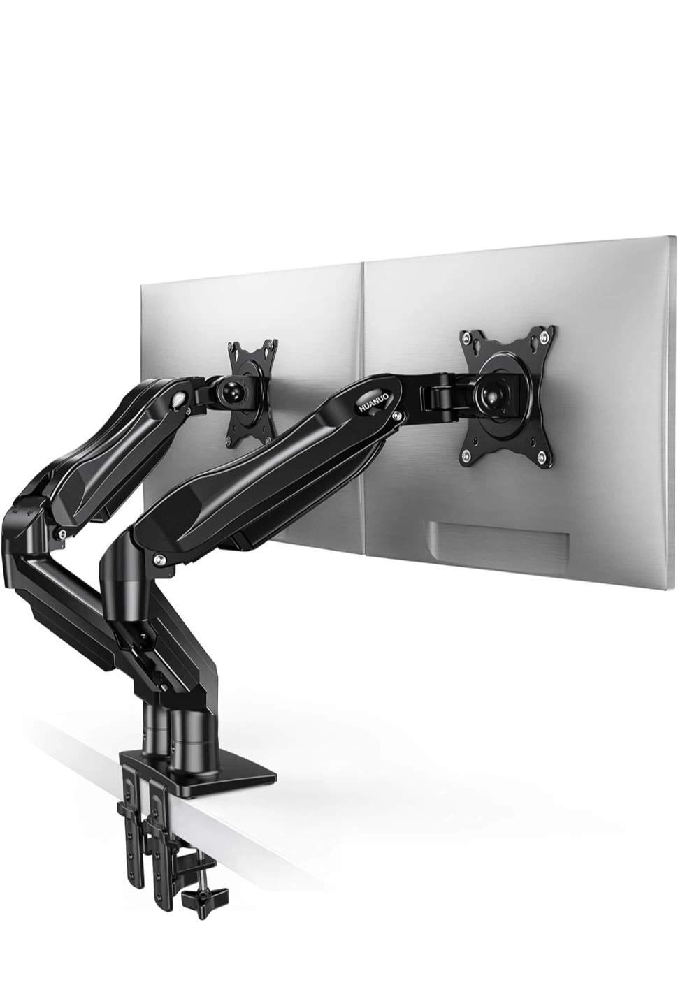 HUANU DUAL MONITOR DESK MOUNT