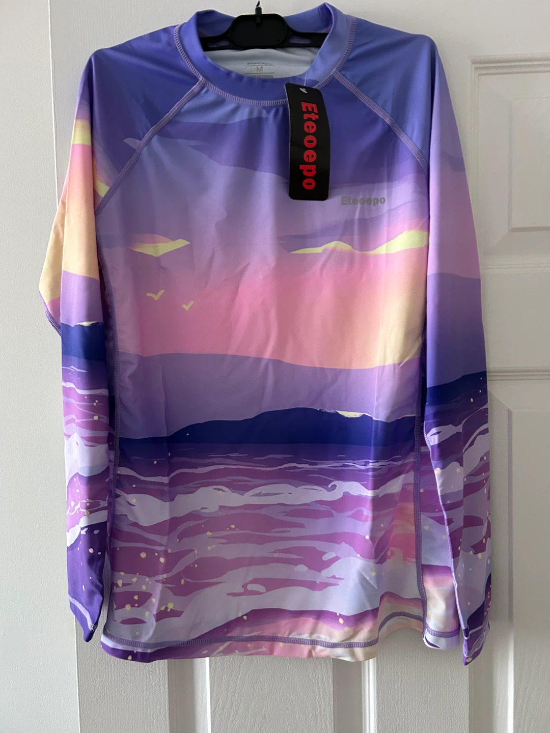 Eteoepo Women's Long Sleeve Rash Guard Shirt Size M - photo 4