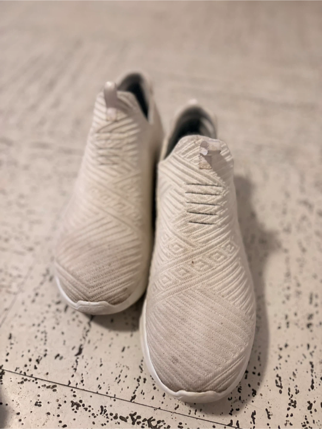 Skechers White Slip-On Sneakers - Women's Size 10 - photo 2