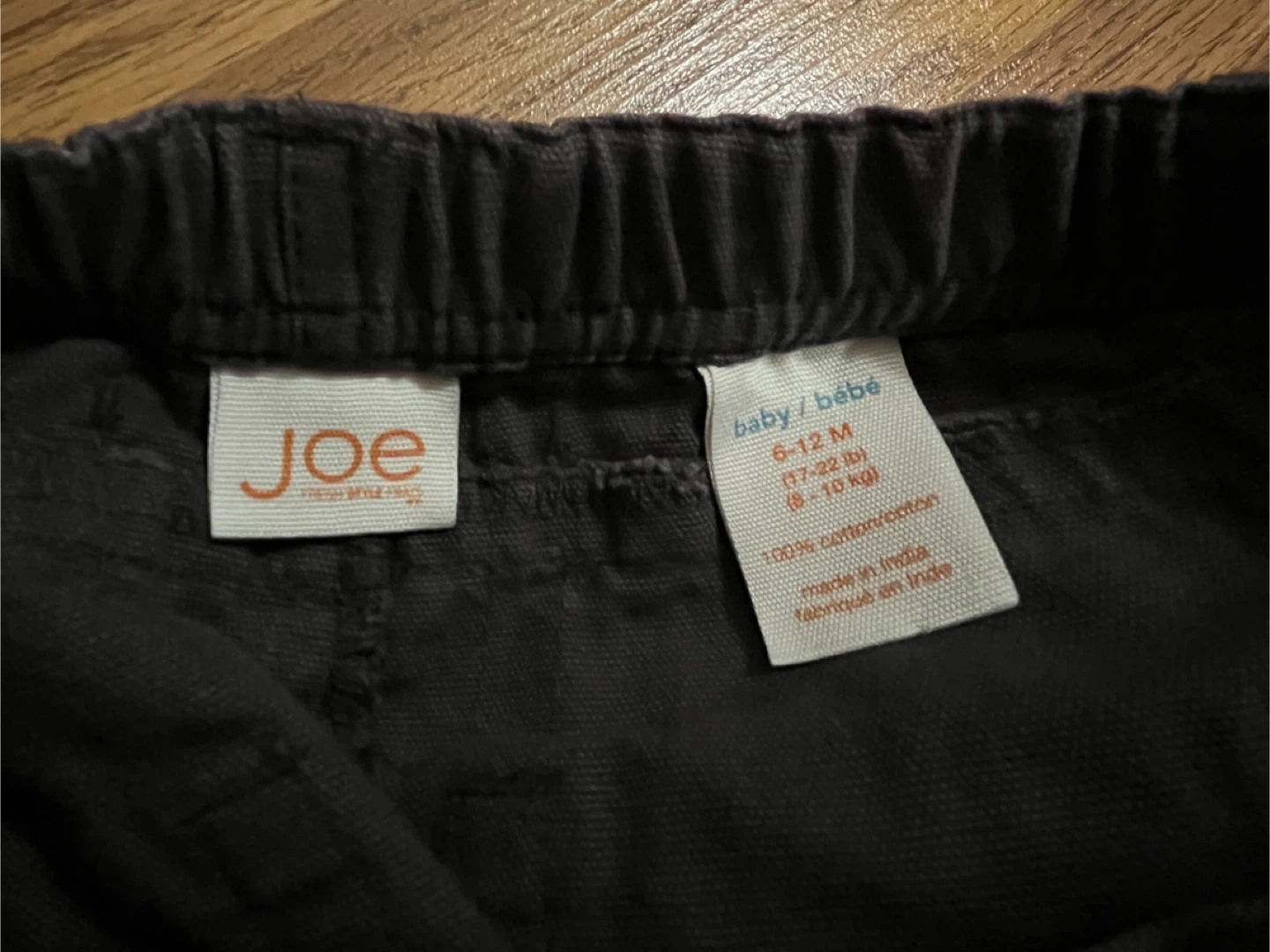 Joe Fresh boys’ 6-12 months cargo pants, brown - photo 2