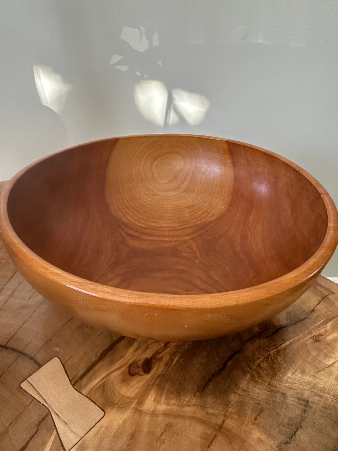 Large Wooden Serving Bowl - photo 4