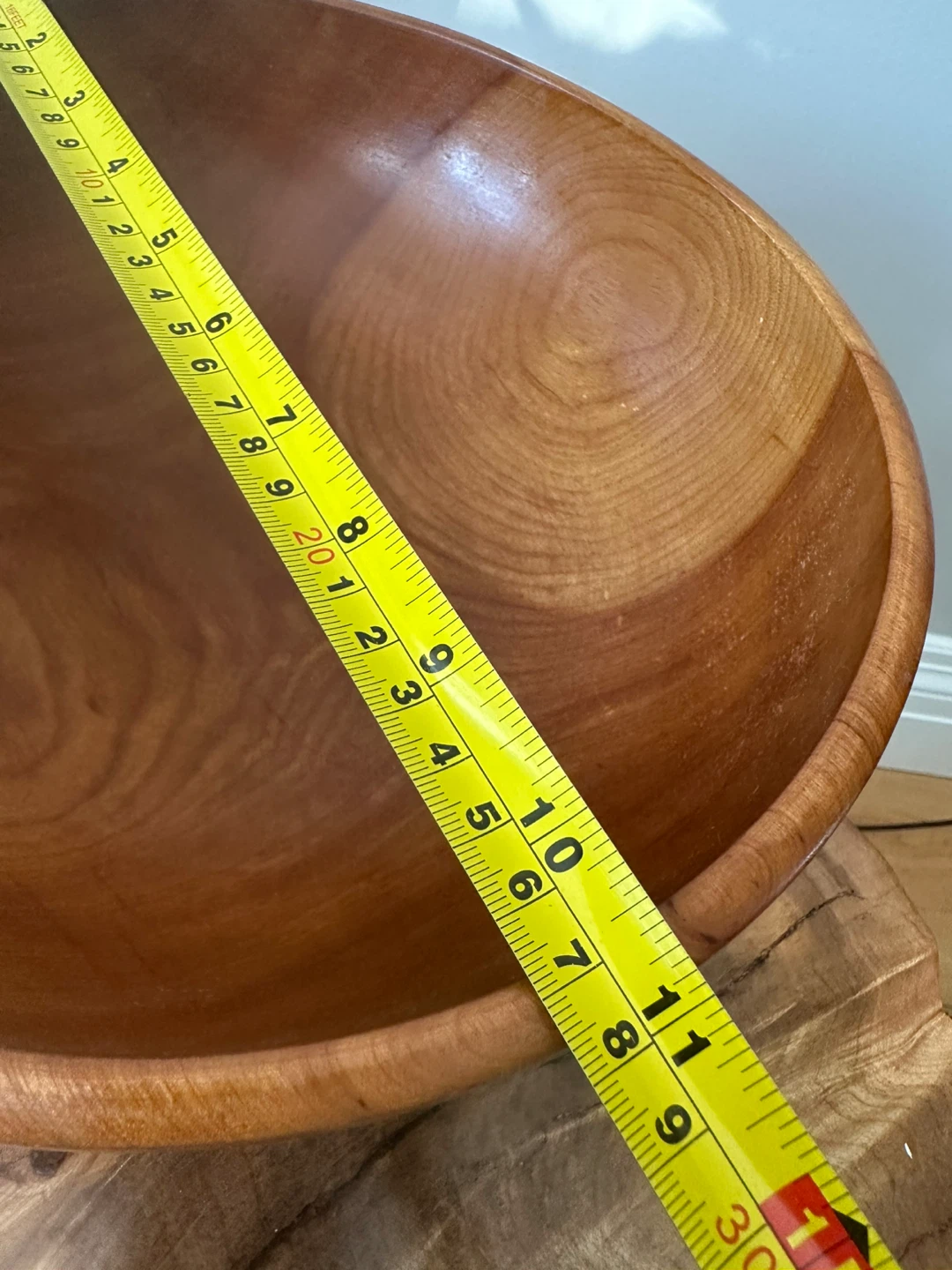 Large Wooden Serving Bowl - photo 5