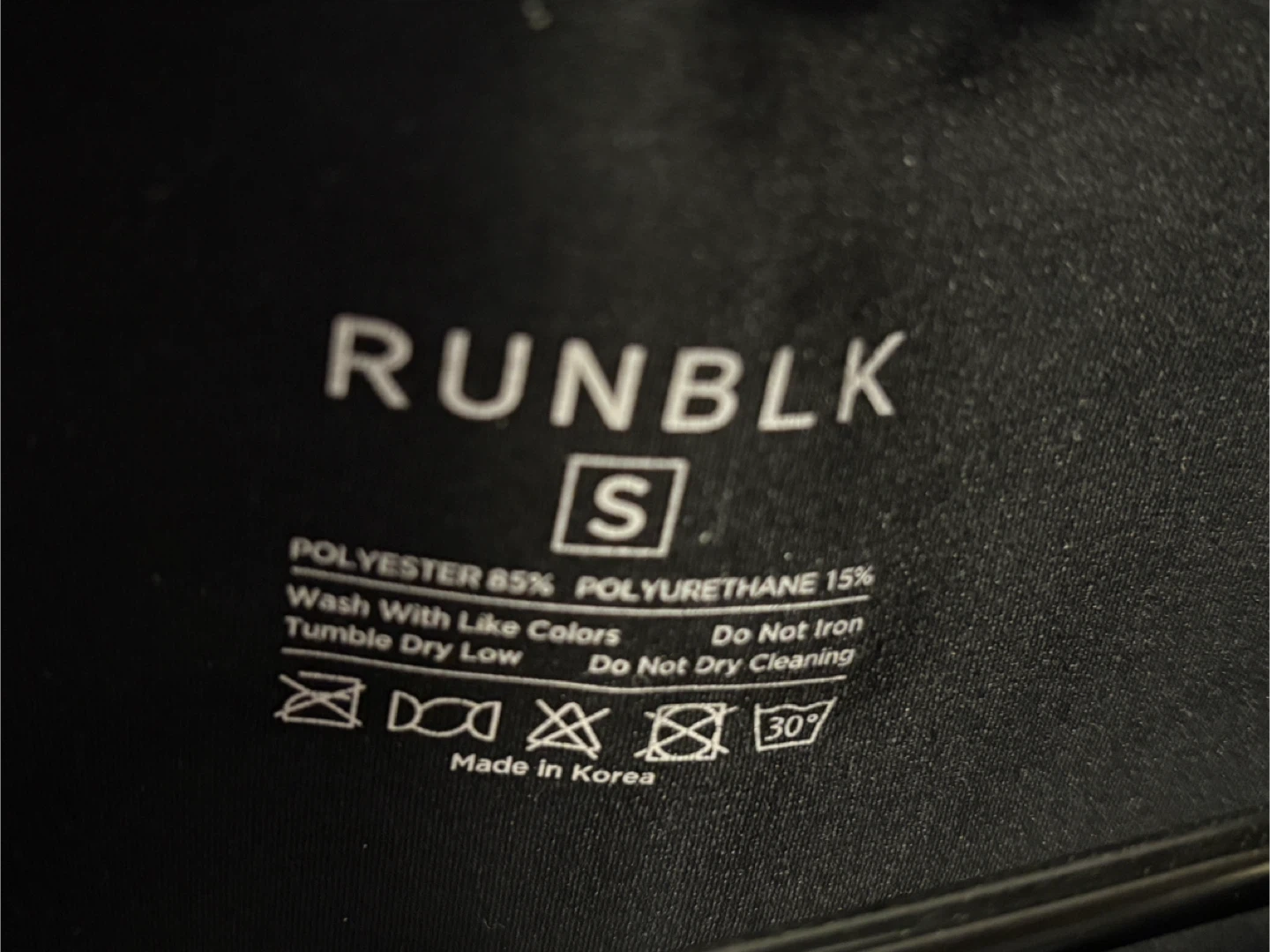 RUNBLK Black Zip-Up Cropped Jacket - Size S - photo 5