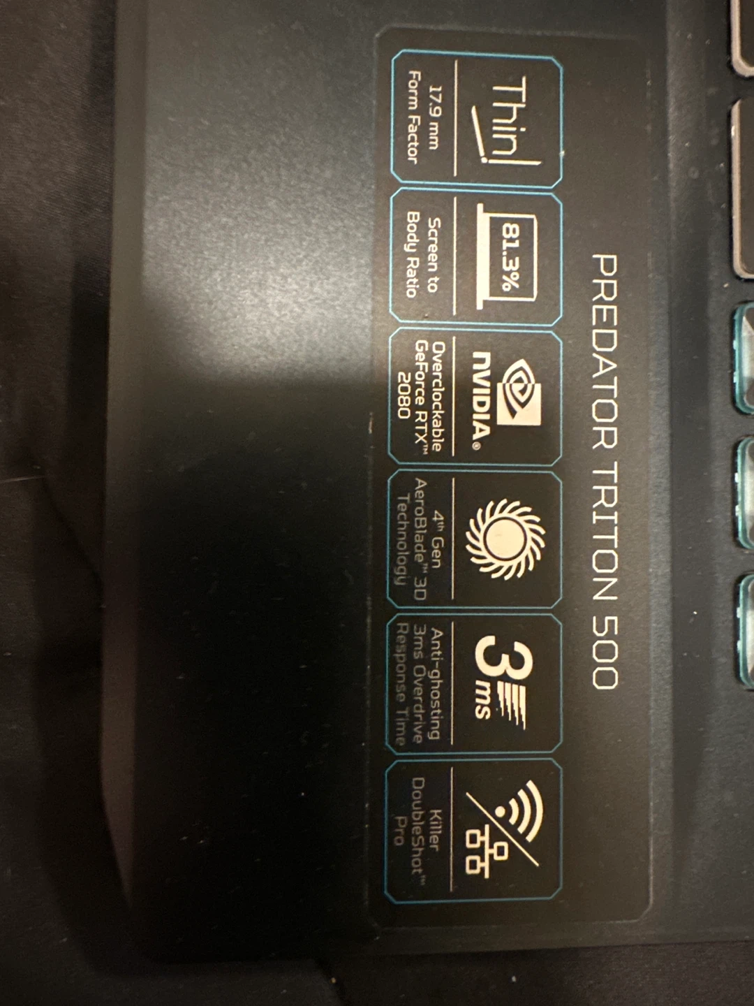 Acer Predator Triton 500 Gaming Laptop - photo 4