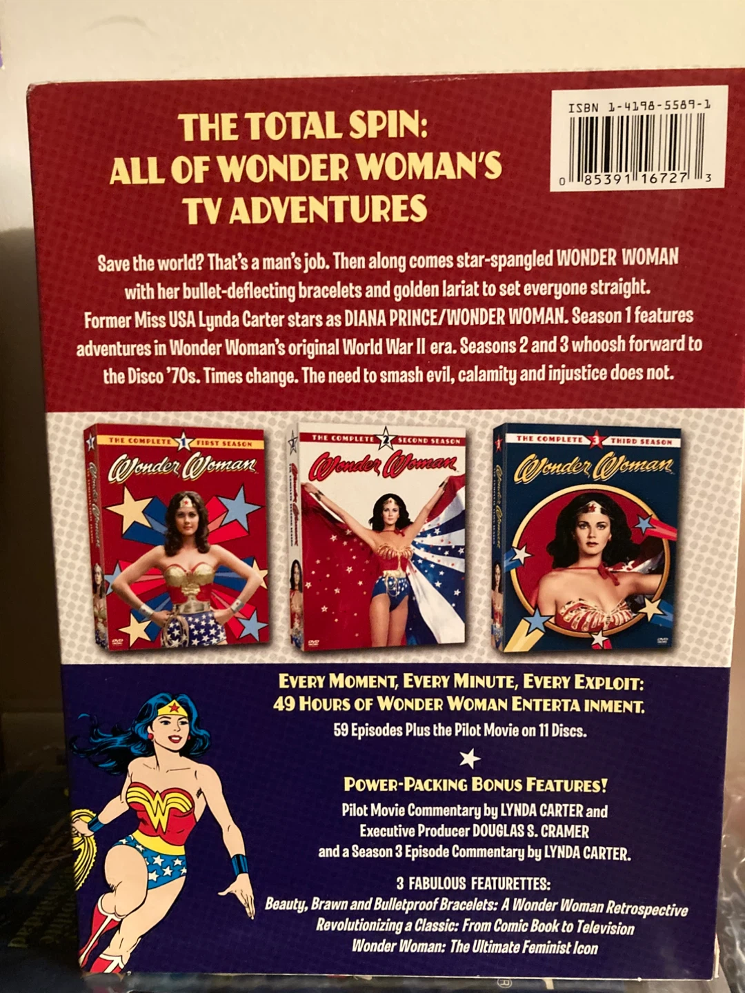 Wonder Woman: The Complete Collection DVD Set - photo 2