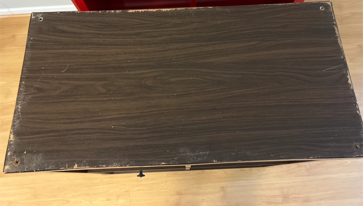 Dark Wood 4-Cube Storage Unit - photo 2