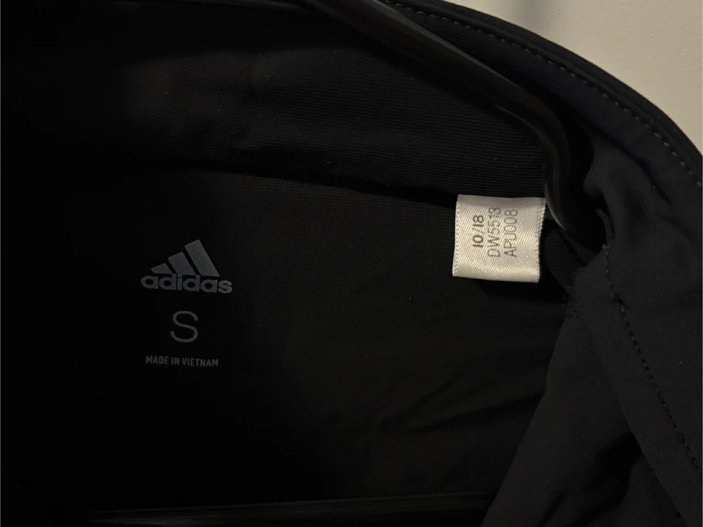 Adidas Black Zip-Up Jacket Size S - photo 4