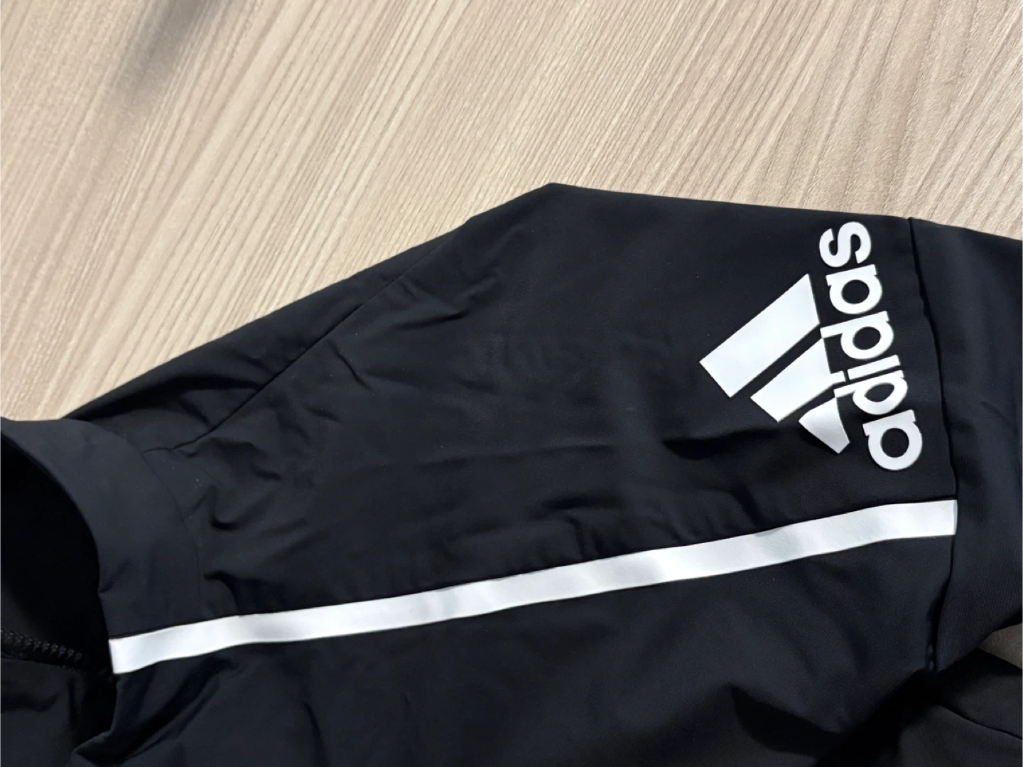 Adidas Black Zip-Up Jacket Size S - photo 5