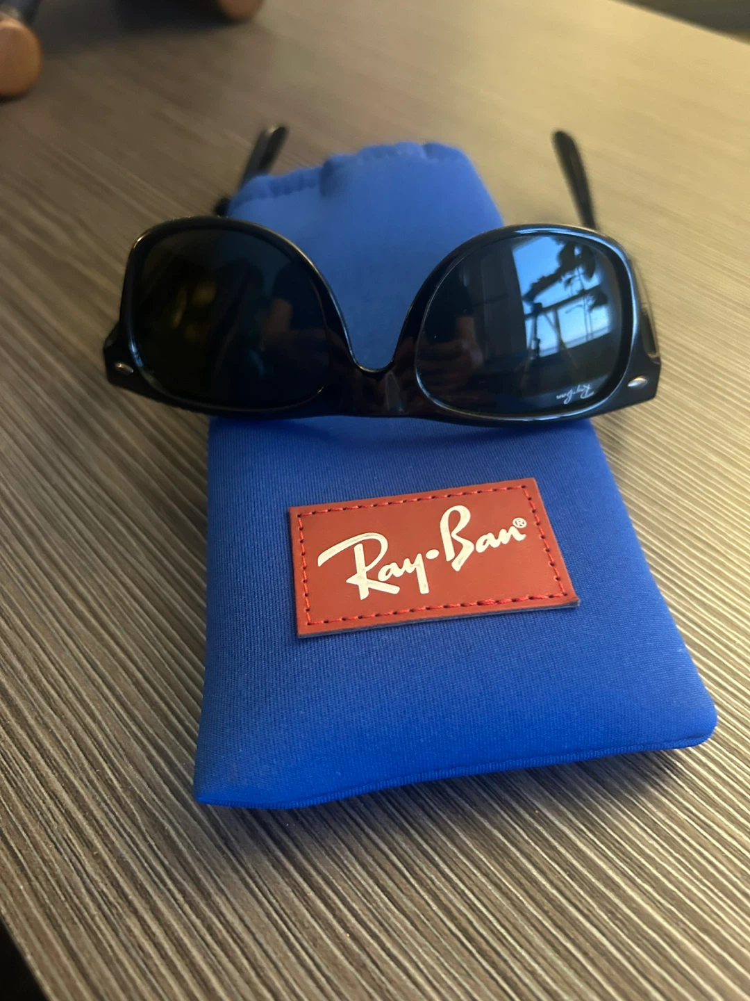 Ray-Ban Sunglasses with Blue Pouch for Kids