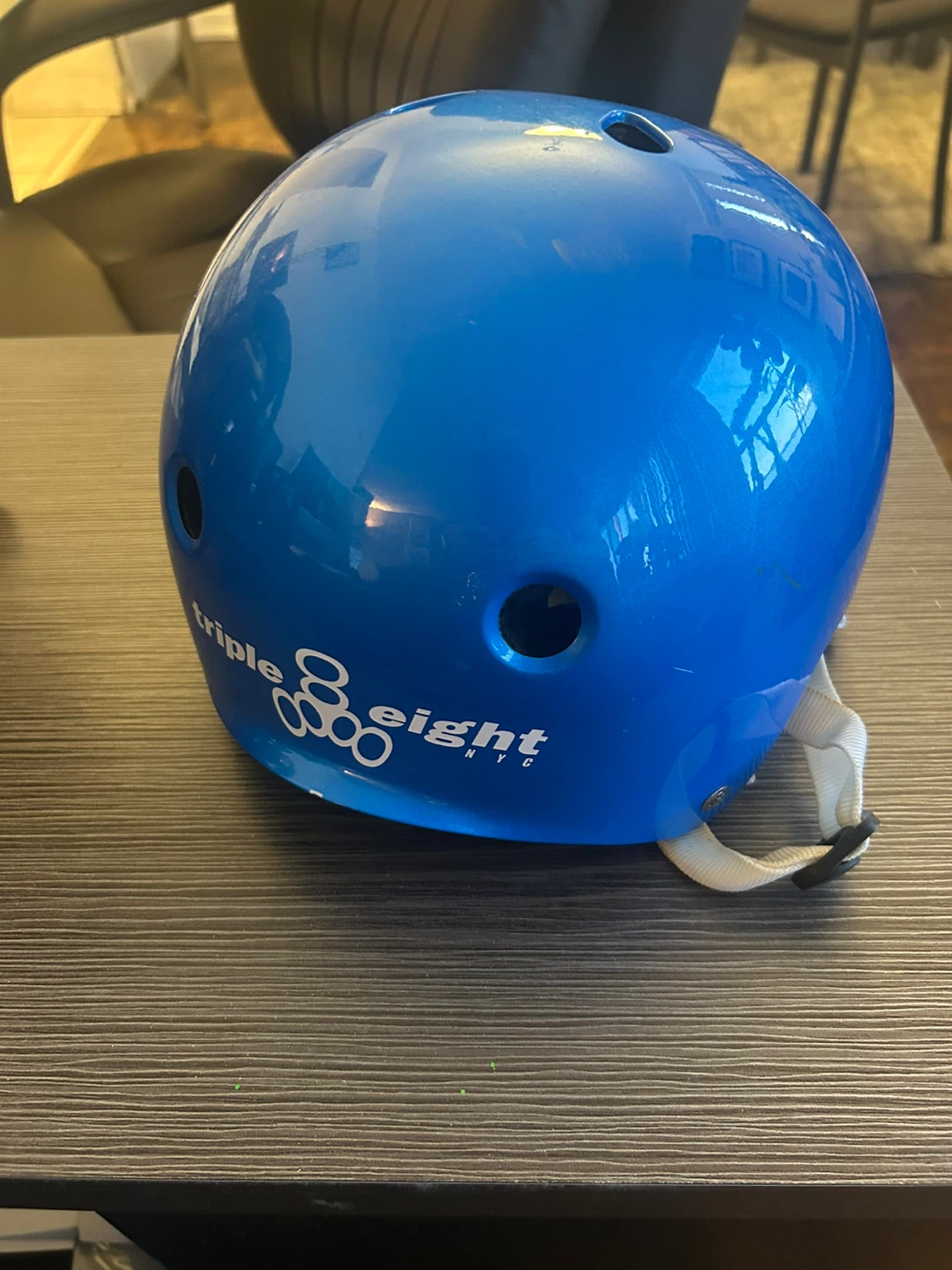 Triple 8 NYC Blue Helmet