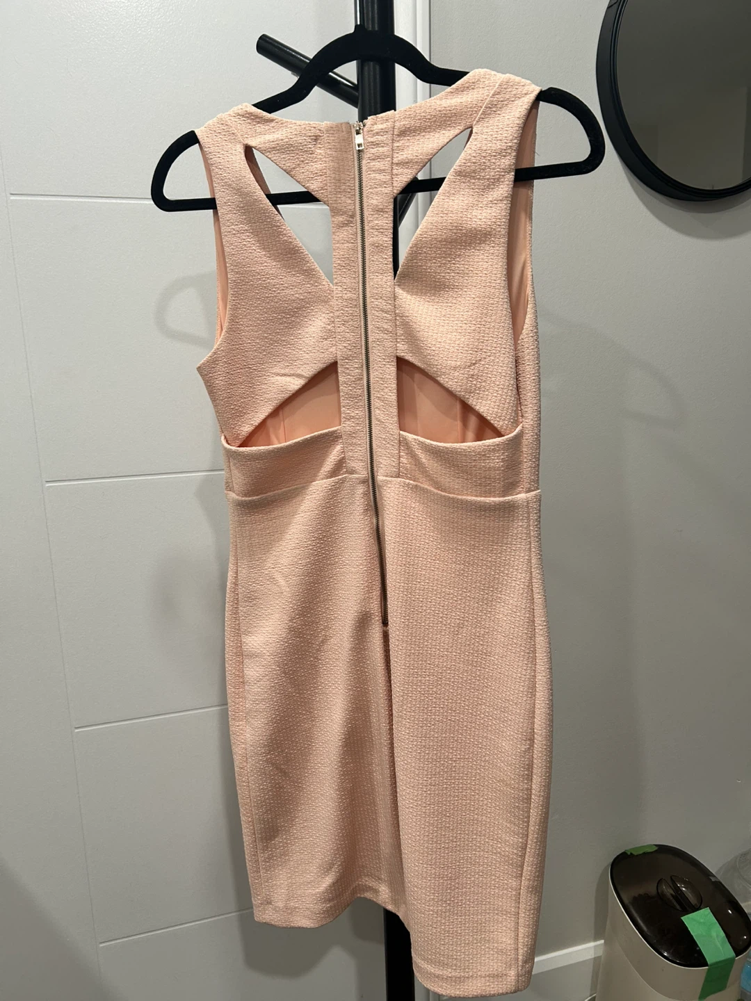 DYNAMITE Women's Pink Textured Bodycon Dress - photo 3