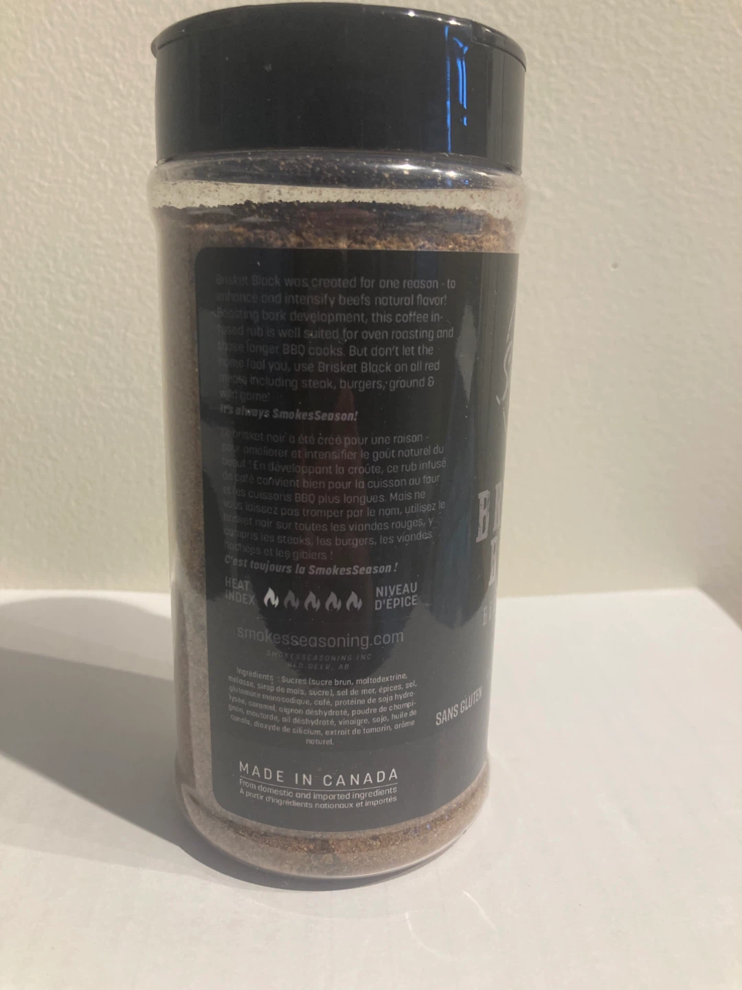 Smokes Brisket Black Beef BBQ Rub - 290 g - photo 2