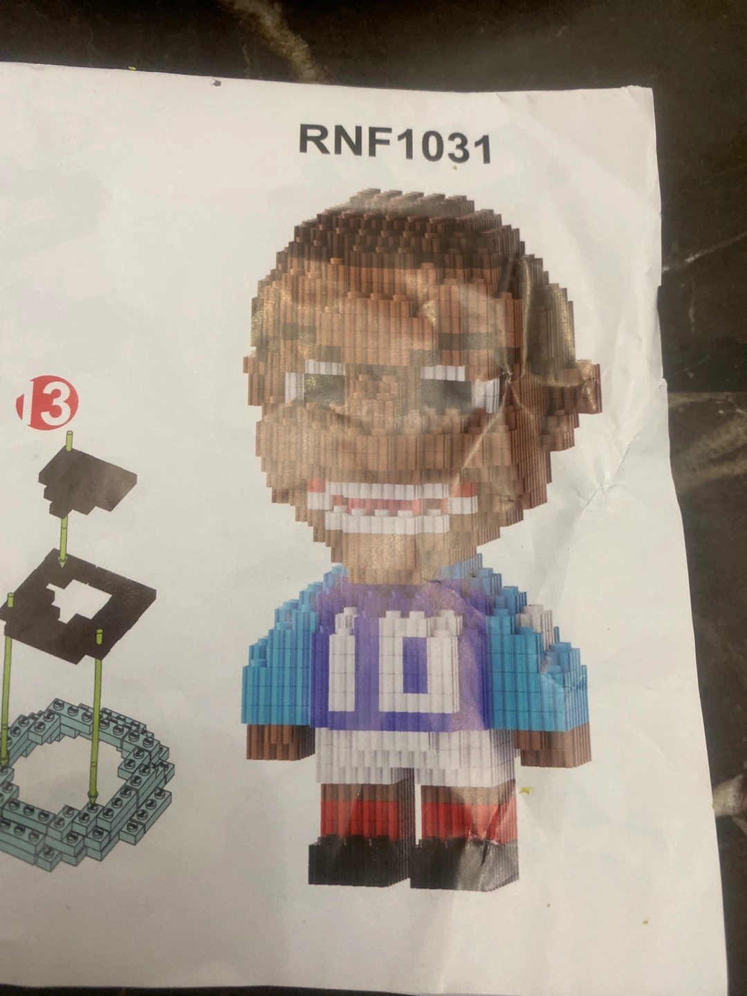 Mbappe Building Block Figure - photo 2