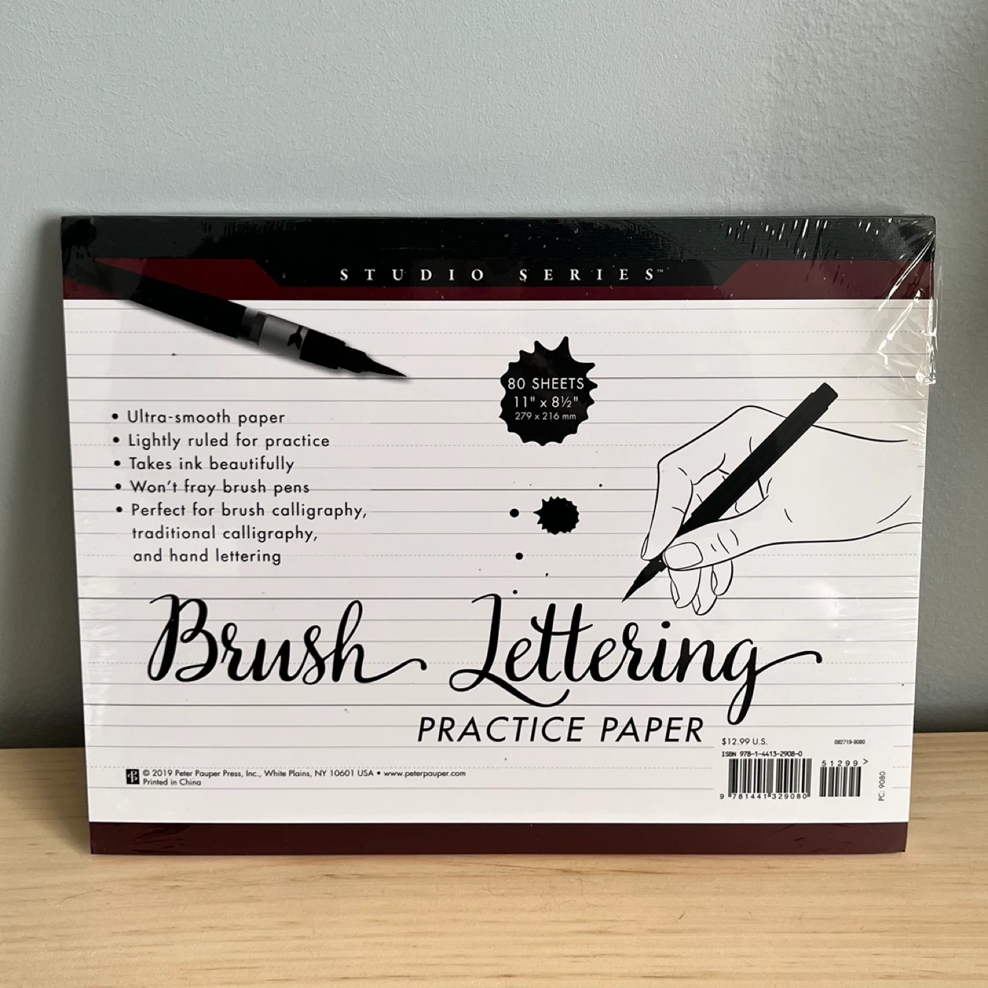 Calligraphy practice pad