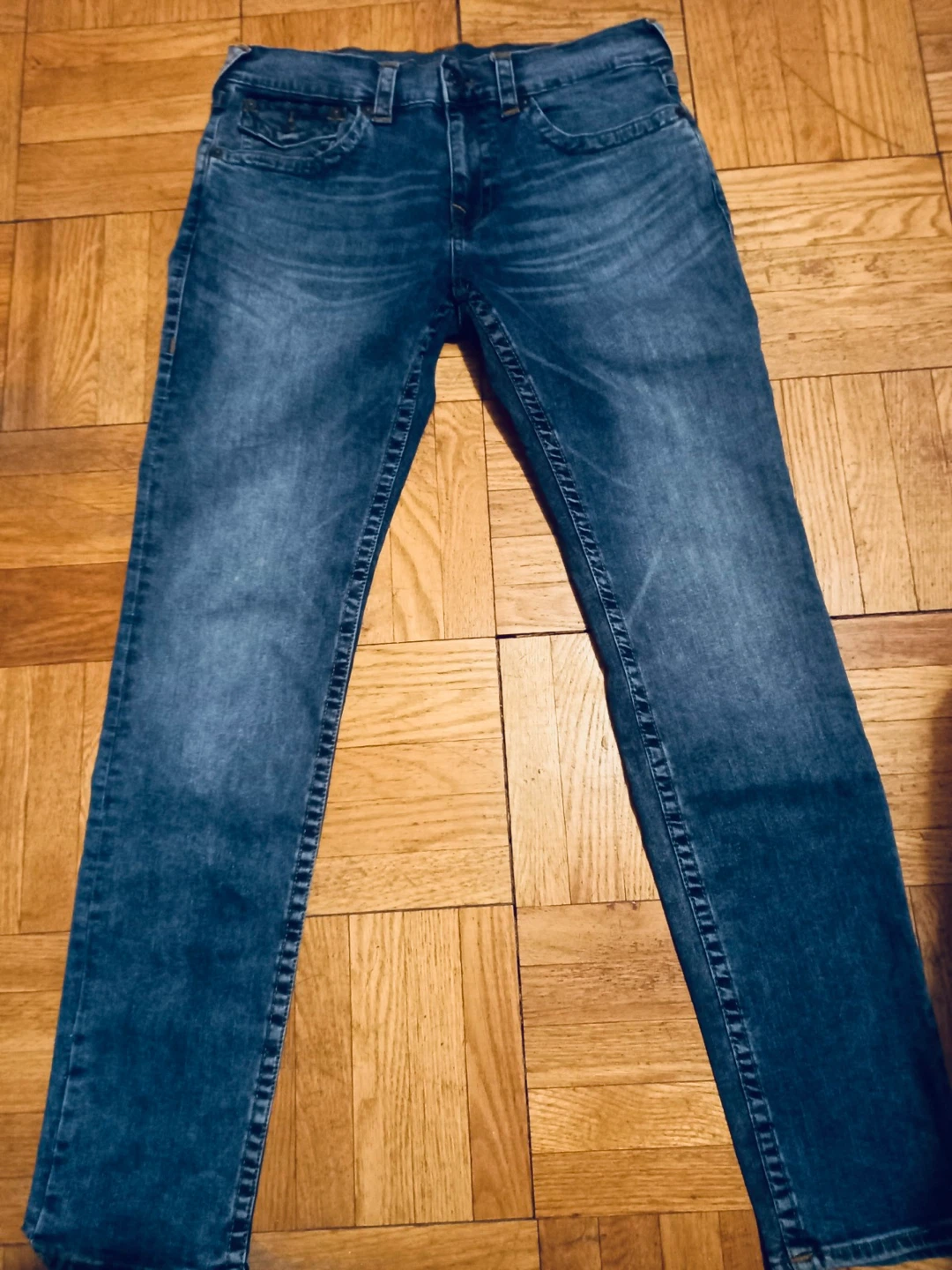 True Religion Men's Jeans Size 34 Blue Denim - photo 3