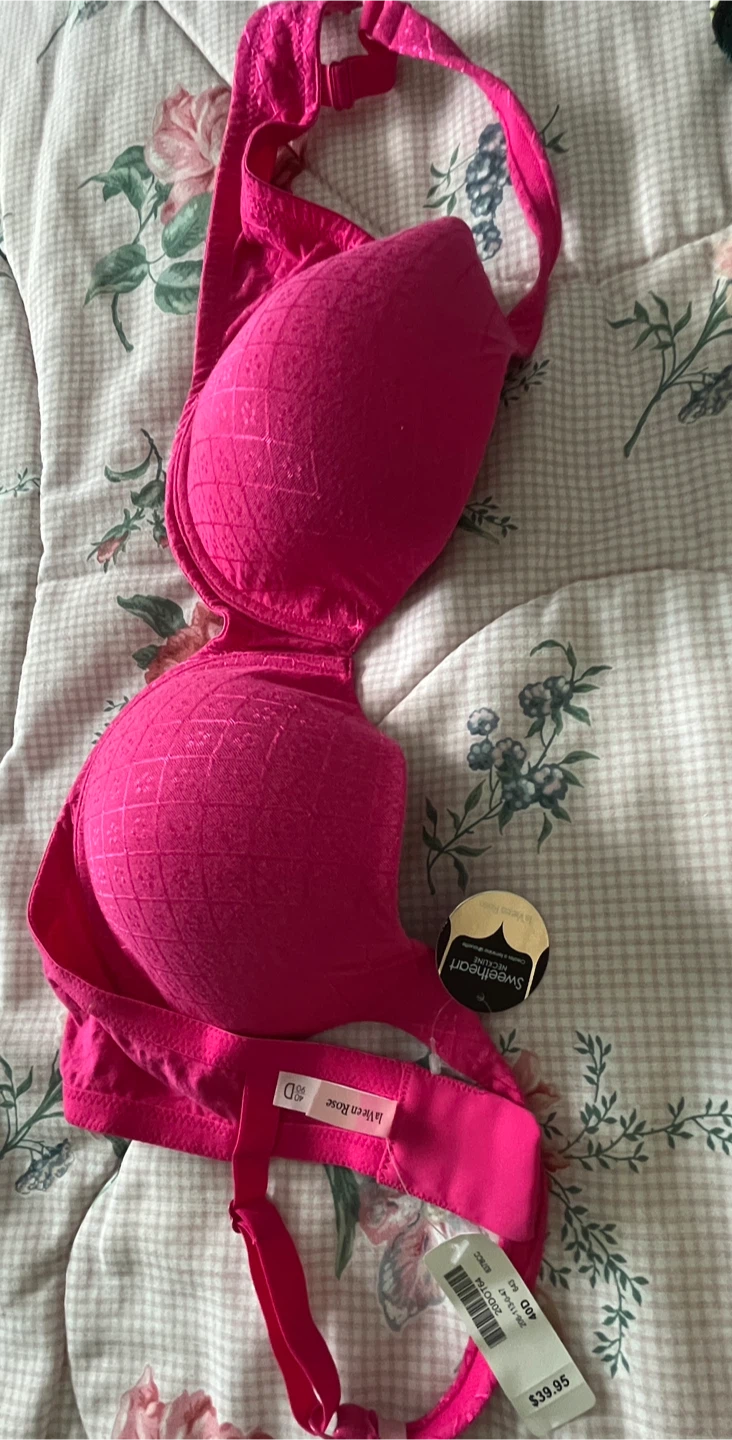 La Vie en Rose Sweetheart Pink Bra - 40D