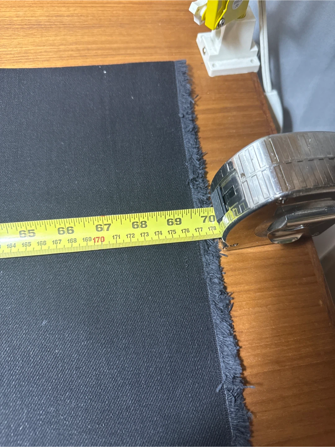 Black Fabric Remnant - photo 4