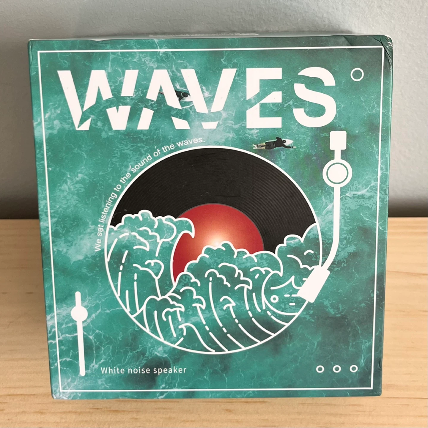 White noise vinyl speaker (light green) - photo 2