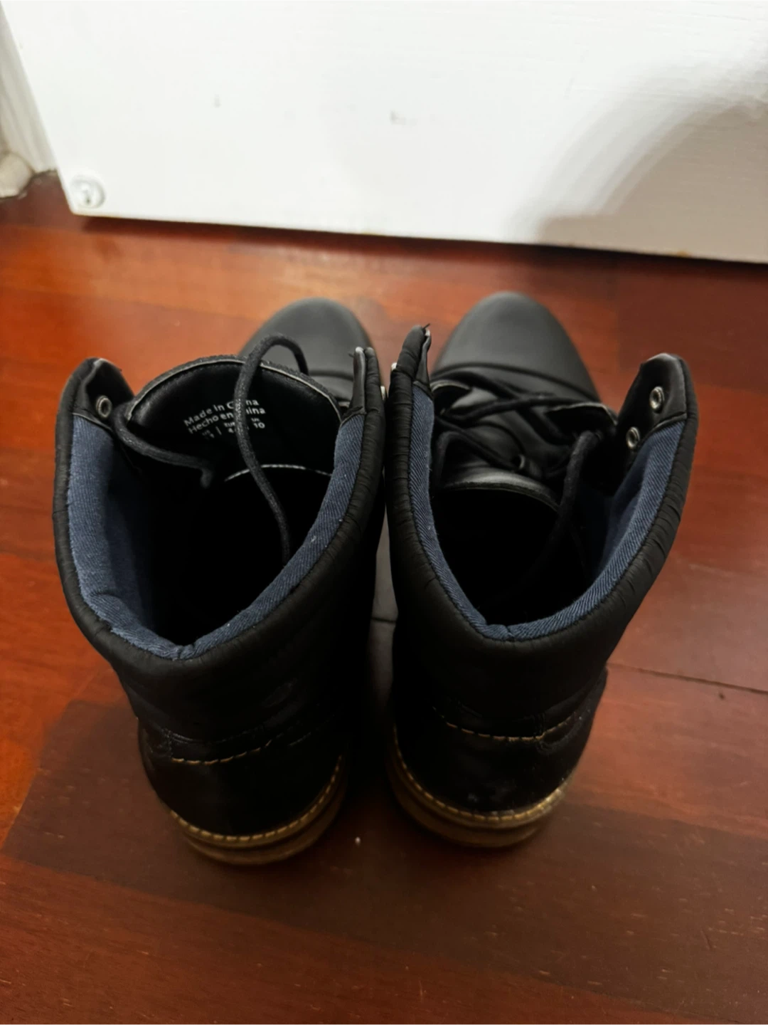 Call It Spring Black Ankle Boots - Size 11 - photo 3