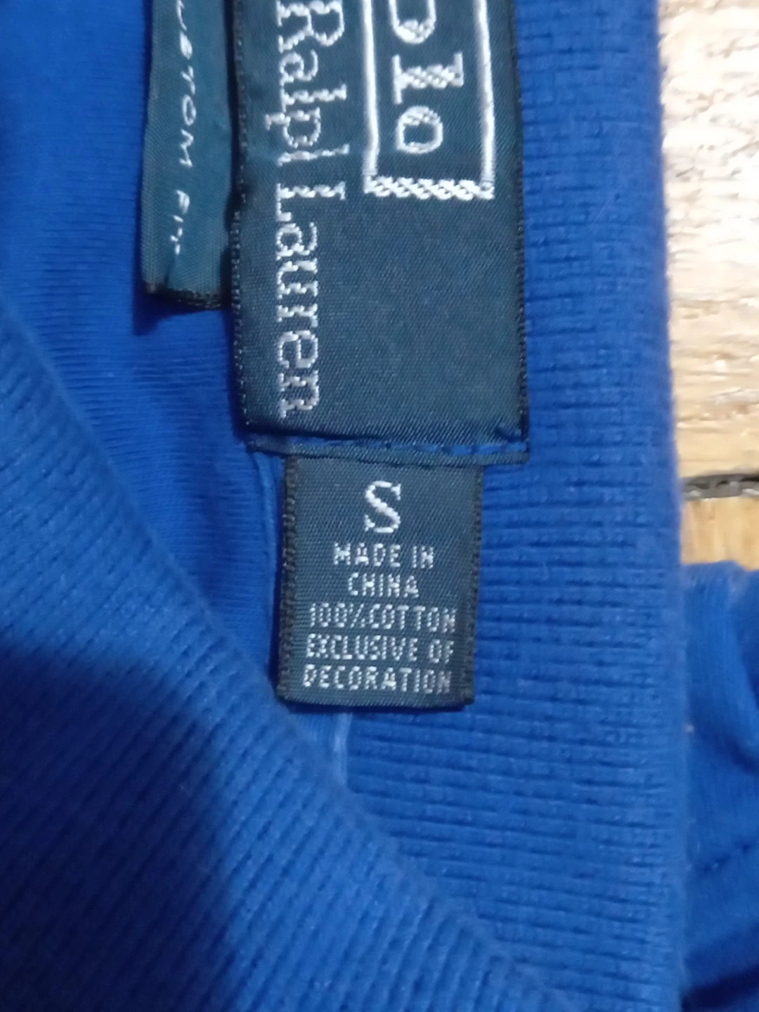 Polo by Ralph Lauren Royal Blue Short Sleeve Polo Shirt Size S