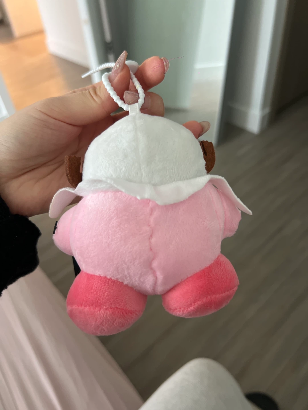 Kirby Chopper Plush Keychain - photo 2