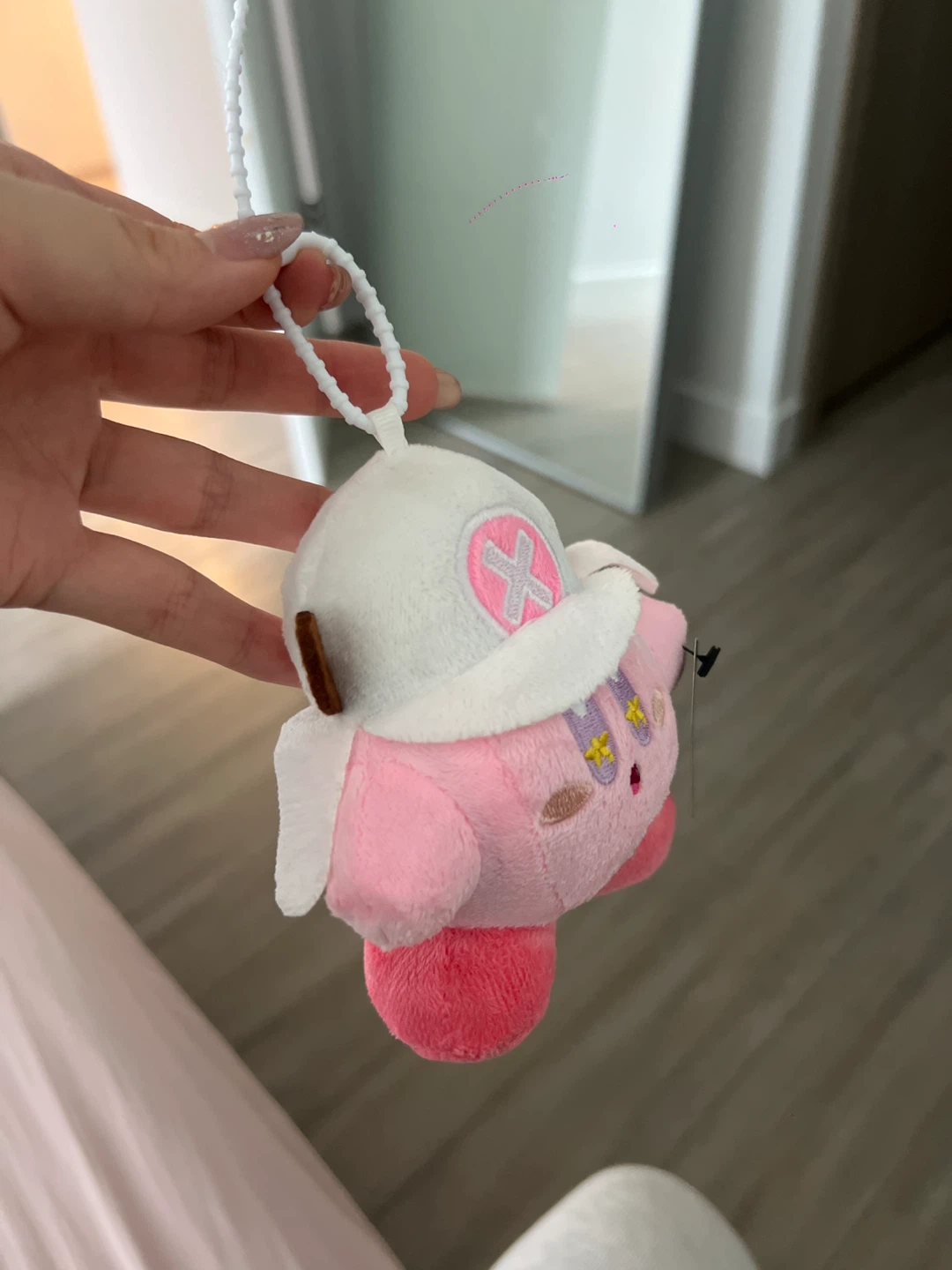 Kirby Chopper Plush Keychain - photo 4