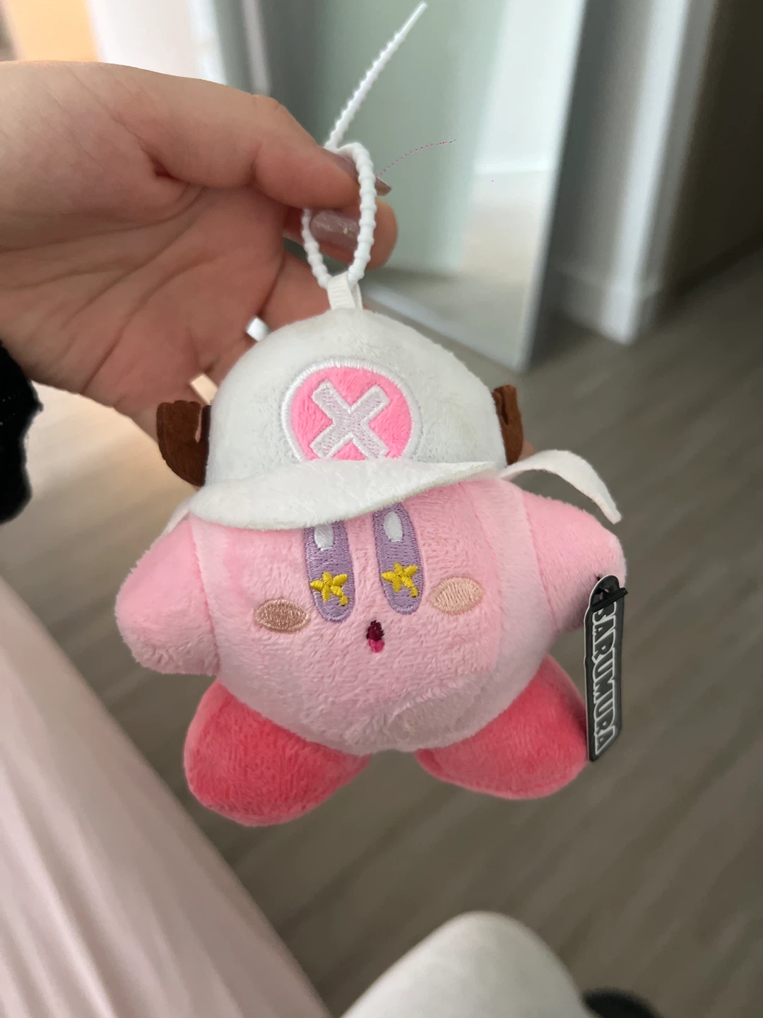 Kirby Chopper Plush Keychain