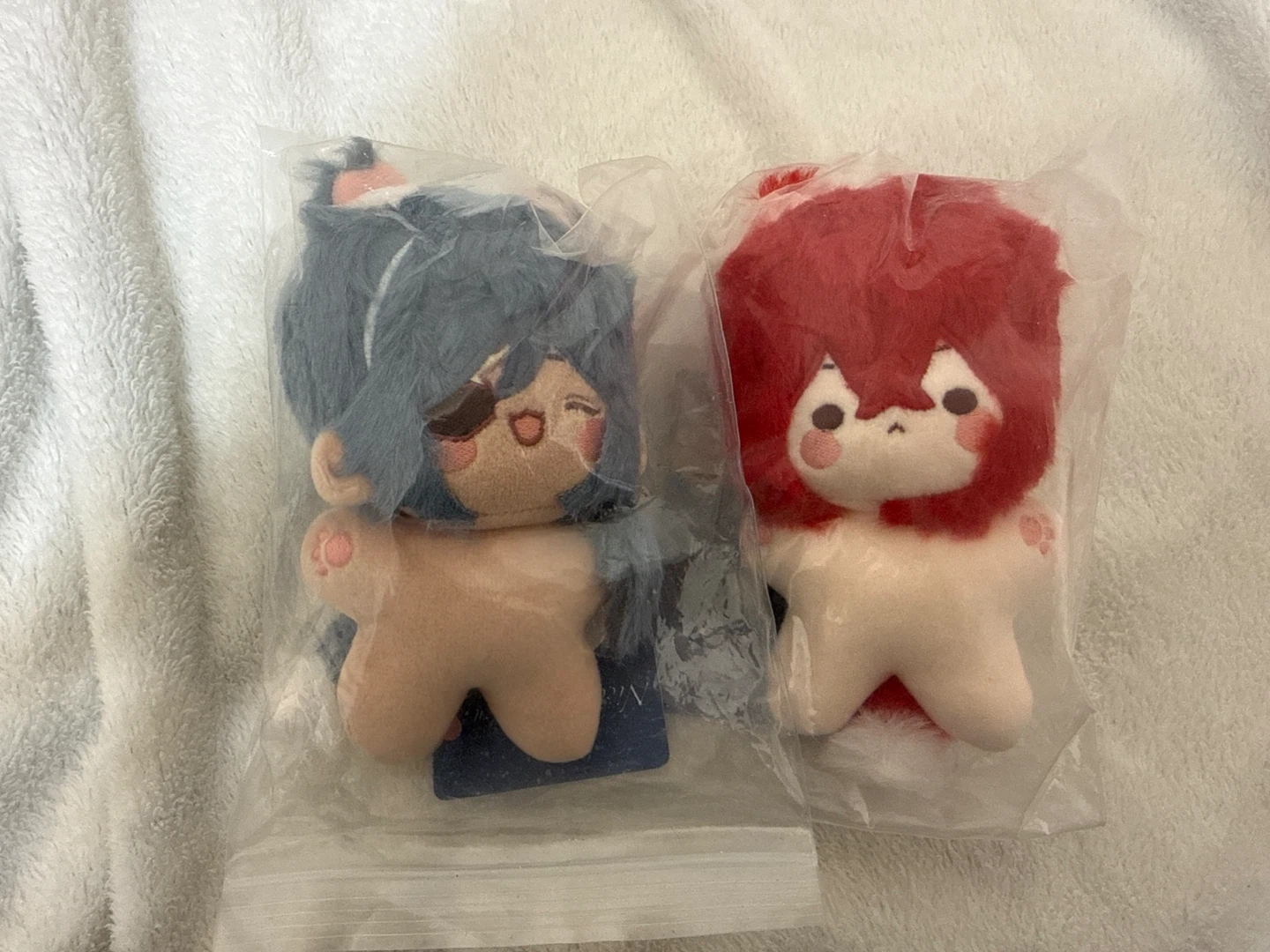 Genshin Impact Kaeya & Diluc 10cm plush dolls