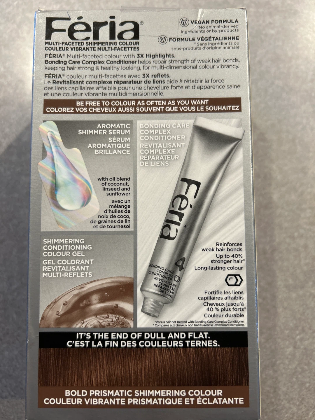 L'Oréal Paris Féria Shimmering Hair Colour 60 Light Brown - photo 2