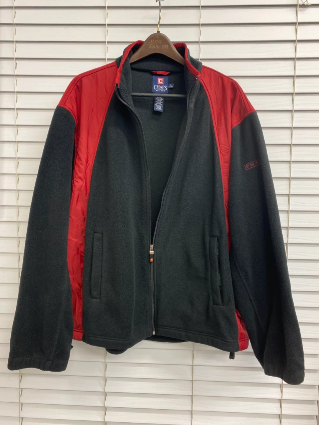 Vintage 90’s CHAPS Full-Zip Fleece Jacket Men’s - XL - photo 4