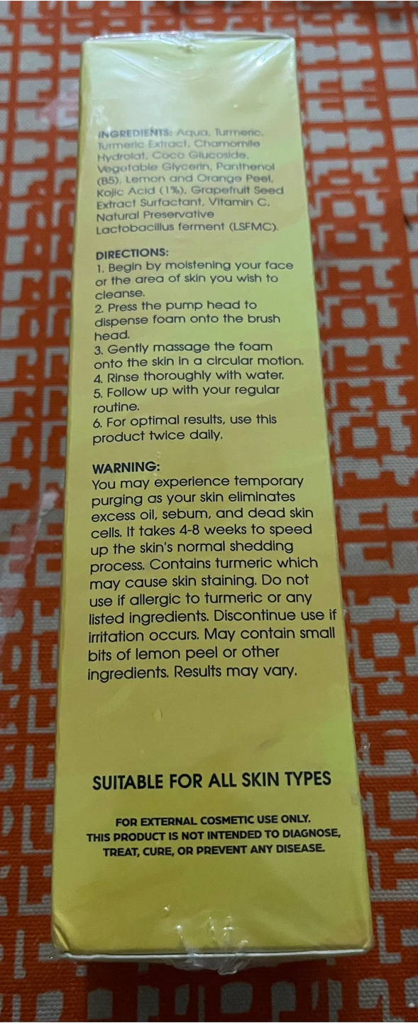Luxe Essence Kojic Acid & Turmeric Cleansing Mousse - 150ml - photo 3
