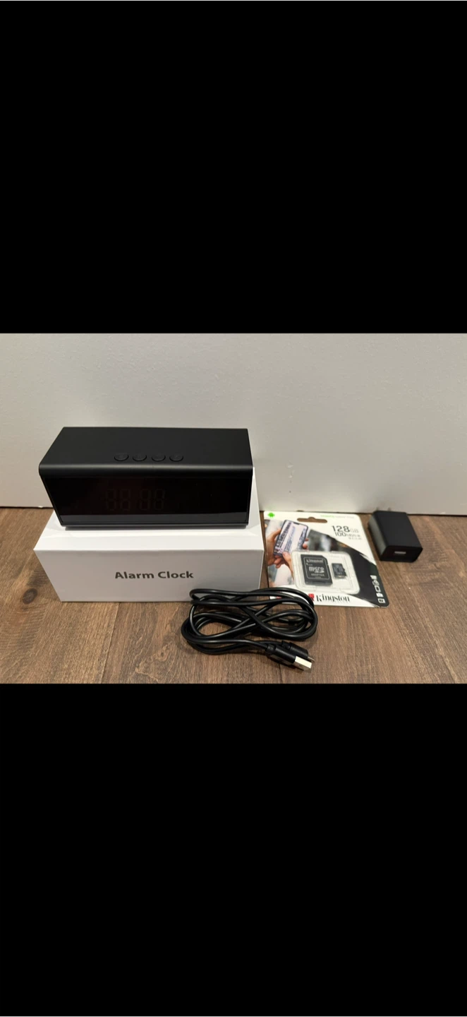 Spy depot security alarm clock