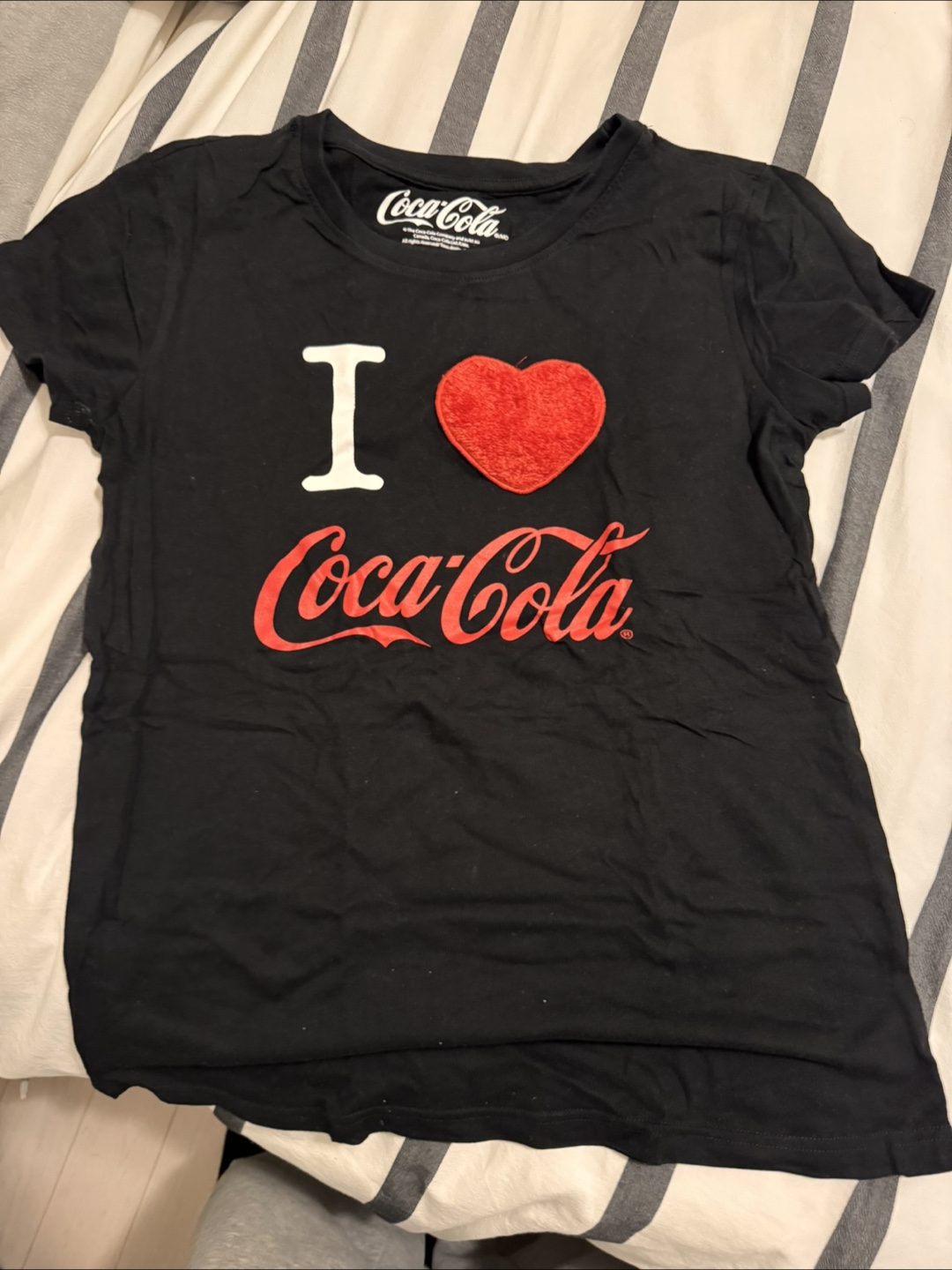 Coca-Cola I Heart Coca-Cola T-Shirt Size M