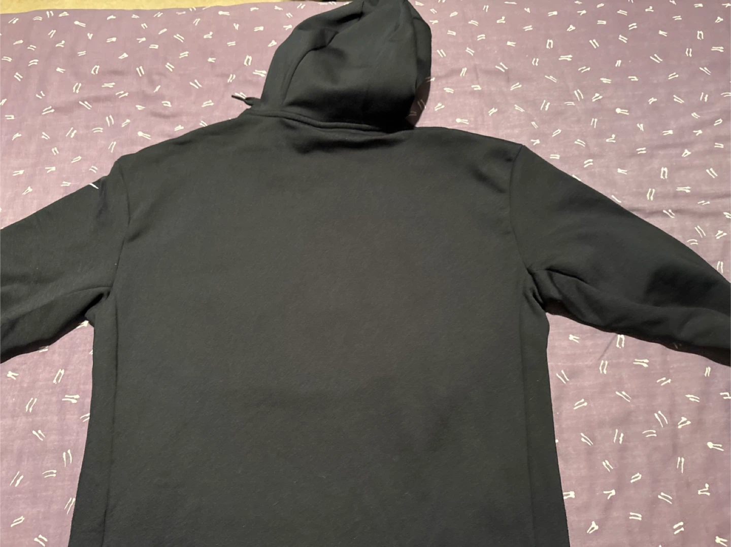 Nike Black Graphic Hoodie Size S - photo 3