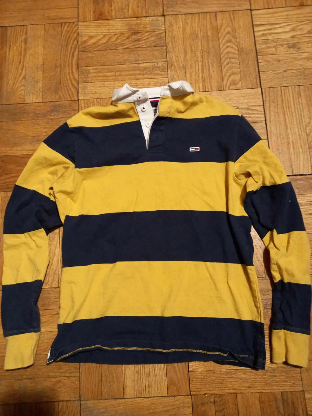 Tommy Jeans Striped Rugby Polo Shirt - photo 2