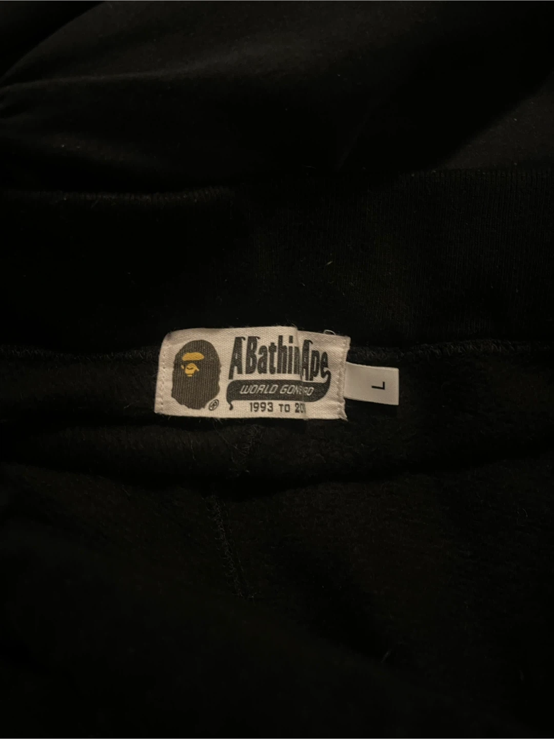 BAPE Shark Print Camo Sweatpants - photo 3